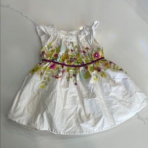 Cherokee Dress with Purple and Green Accents